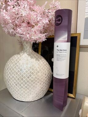 Lululemon The Mat 5mm Yoga Mat Purple Gradient Reversible Non Slip 26x71 NWT
